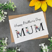 Load image into Gallery viewer, Mum Mother's Day Plantable Card-The Persnickety Co