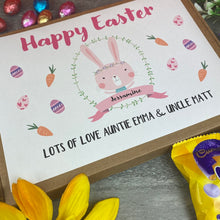 Load image into Gallery viewer, Personalised Happy Easter Chocolate Treat Box