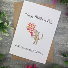 Load image into Gallery viewer, Cat Mum Mother's Day Card