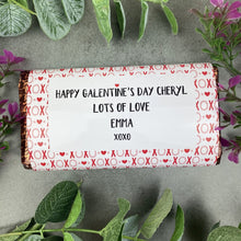 Load image into Gallery viewer, Happy Galentine's Day Chocolate Bar XOXO