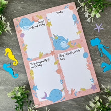 Load image into Gallery viewer, Narhwal A5 Notepad-5-The Persnickety Co