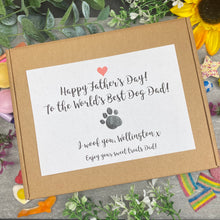 Load image into Gallery viewer, Worlds Best Dog Dad - Medium Sweet Box