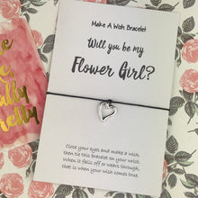 Load image into Gallery viewer, Will You Be My Flower Girl Wish Bracelet-2-The Persnickety Co