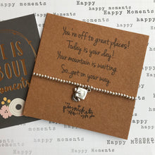 Load image into Gallery viewer, Beaded Charm Bracelet - You're Off To Great Places!-4-The Persnickety Co