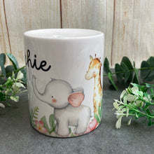Load image into Gallery viewer, Personalised Money Box - Jungle