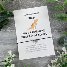 Load image into Gallery viewer, Dinosaur Back To School Bracelet-5-The Persnickety Co