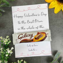 Load image into Gallery viewer, Personalised Galaxy Valentines Gift