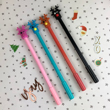 Load image into Gallery viewer, Winking Reindeer Gel Pen-4-The Persnickety Co
