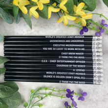 Load image into Gallery viewer, Workplace Funny Quote Pencils
