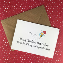 Load image into Gallery viewer, Merry Christmas Teacher Card-The Persnickety Co