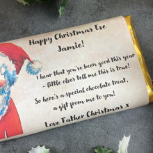 Load image into Gallery viewer, EMMA'S PICK OF THE MONTH Happy Christmas Eve Chocolate Bar