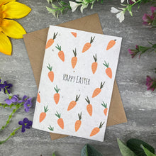 Load image into Gallery viewer, Easter Carrot Plantable Seeded Card