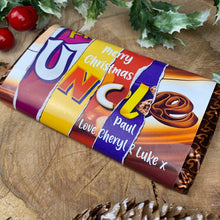 Load image into Gallery viewer, Personalised Uncle Chocolate Bar-3-The Persnickety Co