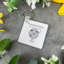 Load image into Gallery viewer, QR Keyring Dog Mum Keepsake