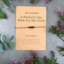 Load image into Gallery viewer, A Fathers Day Wish For My Uncle