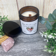 Load image into Gallery viewer, Personalised Photo Candle - This Auntie Is Loved By