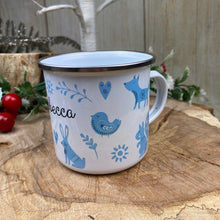 Load image into Gallery viewer, Personalised Nordic Enamel Mug