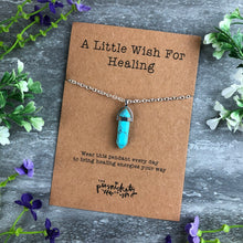 Load image into Gallery viewer, Crystal Necklace - A Little Wish For Healing-5-The Persnickety Co