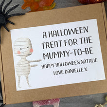 Load image into Gallery viewer, Mummy To Be! Personalised Halloween Sweet Box-5-The Persnickety Co
