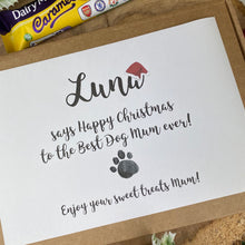 Load image into Gallery viewer, Personalised Christmas Mum/Dad - Chocolate Box