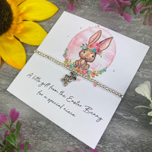 Load image into Gallery viewer, A Special Niece Easter Bunny Beaded Bracelet
