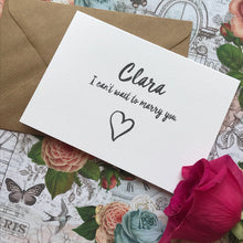 Load image into Gallery viewer, I Can't Wait To Marry You-8-The Persnickety Co
