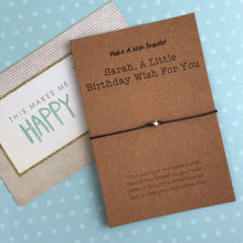 Load image into Gallery viewer, Personalised A Little Birthday Wish For You-2-The Persnickety Co