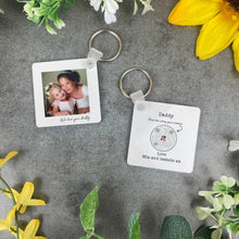 Load image into Gallery viewer, QR Keyring Daddy Keepsake