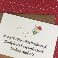 Load image into Gallery viewer, Merry Christmas Teacher Card-7-The Persnickety Co