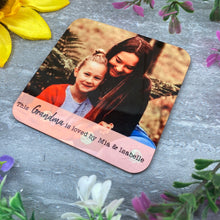 Load image into Gallery viewer, This Grandma Is Loved By Personalised Coaster