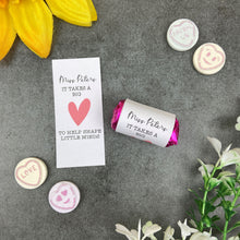 Load image into Gallery viewer, Teacher Love Hearts - It Takes A Big Heart