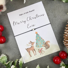 Load image into Gallery viewer, Merry Christmas - Personalised Wish Bracelet