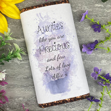 Load image into Gallery viewer, Personalised Auntie Chocolate bar