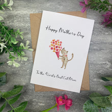 Load image into Gallery viewer, Cat Mum Mother's Day Card