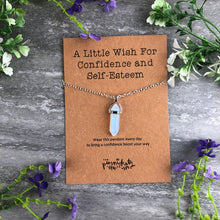 Load image into Gallery viewer, Crystal Necklace - A Little Wish For Confidence and Self-Esteem-10-The Persnickety Co