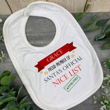 Load image into Gallery viewer, Nice List Christmas Bib and Vest
