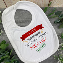 Load image into Gallery viewer, Nice List Christmas Bib and Vest