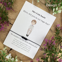 Load image into Gallery viewer, Will You Be Our Page Boy?-5-The Persnickety Co