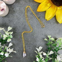Load image into Gallery viewer, Dainty Crystal Necklace - Clear Quartz