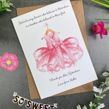 Load image into Gallery viewer, Dance Teacher Thank You Card-5-The Persnickety Co
