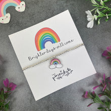 Load image into Gallery viewer, Brighter Days Will Come Beaded Bracelet