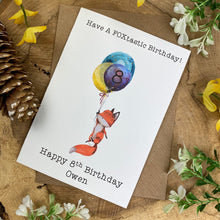 Load image into Gallery viewer, FOXtastic Birthday Card-5-The Persnickety Co