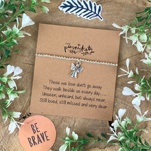 Load image into Gallery viewer, Guardian Angel Remembrance Beaded Bracelet-9-The Persnickety Co