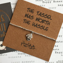 Load image into Gallery viewer, Beaded Charm Bracelet - The Tassel Was Worth The Hassle-5-The Persnickety Co