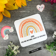 Load image into Gallery viewer, You Are Nothing Short Of Amazing Personalised Coaster