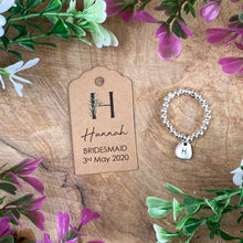Load image into Gallery viewer, Cute Bridesmaid Beaded Ring With Initial-2-The Persnickety Co