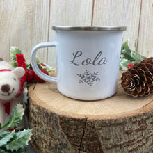 Load image into Gallery viewer, Christmas Snowflake Mug