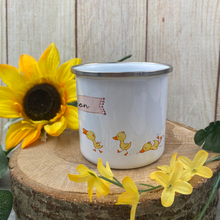 Load image into Gallery viewer, Personalised Duckling Mug