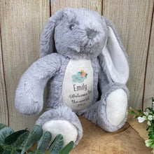 Load image into Gallery viewer, Personalised Bunny Rabbit Soft Toy - Welcome To The World