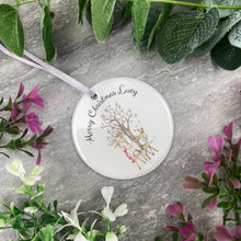 Load image into Gallery viewer, Merry Christmas - Personalised Cute Deer Hanging Decoration